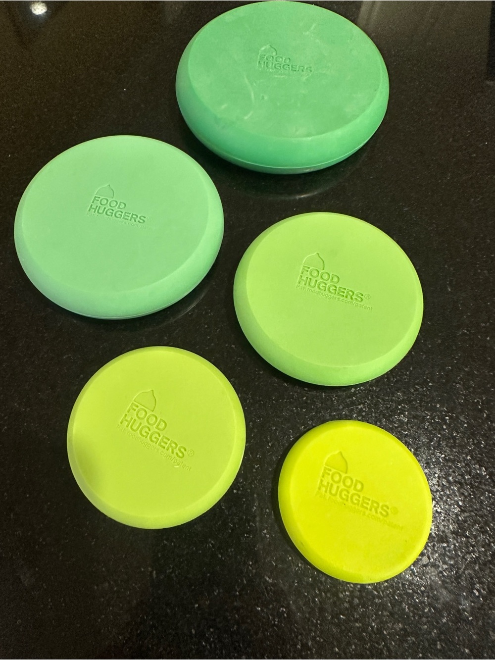 Silicone Food Savers - Green Set